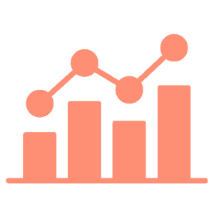 Line and bar graph representing ecommerce audit and insights